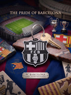 FC Barcelona Keychain | 3D Printed Barca Crest Soccer Keyring | Football Bag Tag And Backpack Charm | Sports Gift for Soccer Fans And Boys