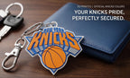 New York Knicks Keychain, 3D Printed NBA Basketball Bag Charm, Knicks Gift for Him, NY Knicks Logo Keyring, Basketball Fan Accessories