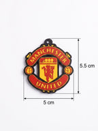 Manchester United Keychain | EPL Football Fan Gift | 3D Printed Red Devils Soccer Crest Keyring | Premier League Merch & Gifts for Him