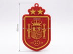 Spain 2026 World Cup Champions Keychain | 2 Stars RFEF Crest Keyring | Lamine Yamal La Roja Soccer Fan Gift | 3D Printed Football Bag Tag