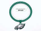 Philadelphia Eagles Chain | Chunky 34 Inch NFL Fan Necklace