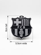 FC Barcelona Keychain | 3D Printed Barca Crest Soccer Keyring | Football Bag Tag And Backpack Charm | Sports Gift for Soccer Fans And Boys