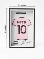 3D Printed Messi Jersey • Inter Miami Display • Messi Gift for Fans • Football Decor • Lionel Messi Collectible • Desk or Shelf Display