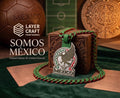 3D Printed Mexico Soccer Necklace • Mexican Eagle Pendant • El Tri Fan Gift • Mexico Football Jewelry • Limited Edition Fanware • World Cup
