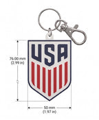 USA Keychain • USMNT Keychain • American Flag Keychain • Soccer Fan Gift • USA Football Accessory • Red White Blue Keychain • 3D Printed