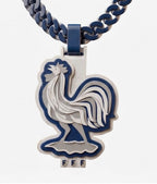 France FFF Necklace – 3D Printed French Football Fan Pendant