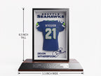 Devon Witherspoon Seahawks 3D Printed Shadow Box - Seattle NFL Desk Art - Seahawks Jersey Wall Decor