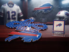 Buffalo Bills Fan Chain, NFL Necklace