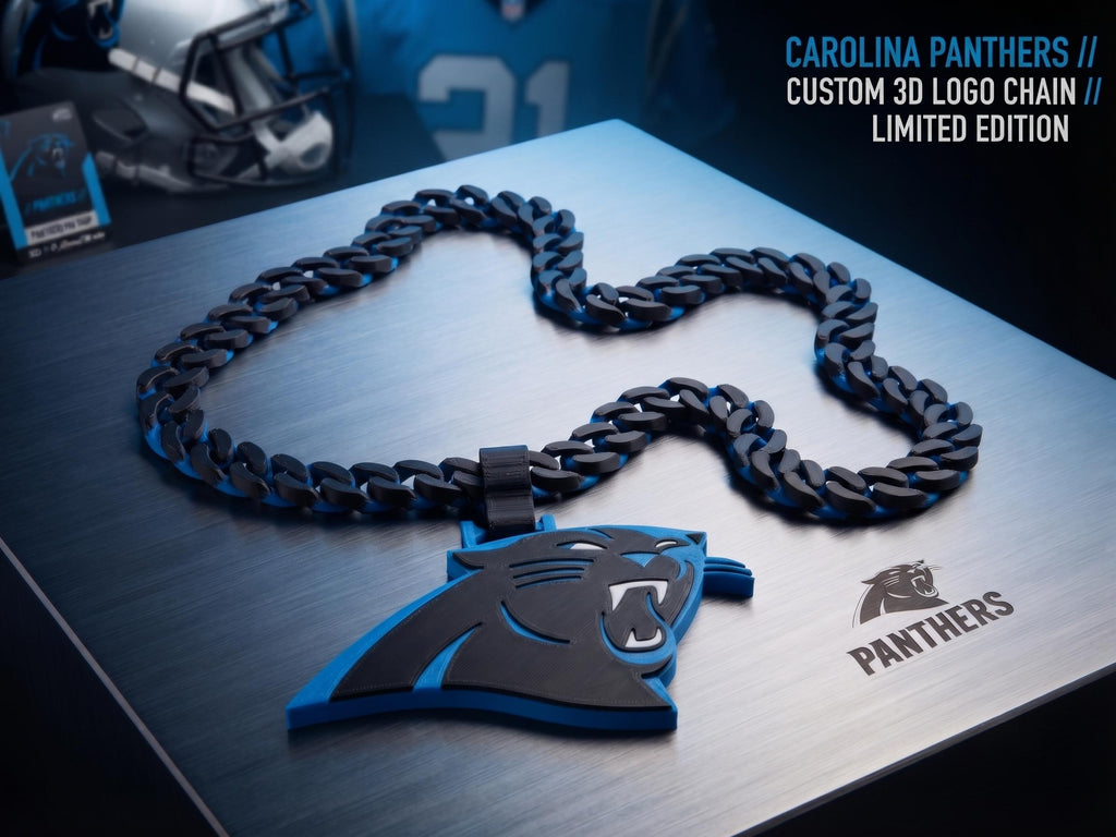 Carolina Panthers Necklace - NFL Fan Chain