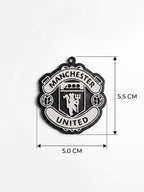 Manchester United 3D Printed Keychain | EPL Football Crest Keyring | Red Devils Soccer Fan Gift | Old Trafford Bag Tag Mens Sports Gift