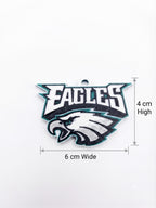 Philadelphia Eagles Keychain | NFL Football Gift for Men | Philly Sports Bag Charm | 3D Printed Game Day Accessory | Birds Fan Gear
