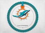 Miami Dolphins Fan Chain - NFL Fan Necklace