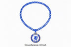 Chelsea FC Necklace – 3D Printed Blue Chain & Pendant | EPL Fan Gift | Football Club Jewelry
