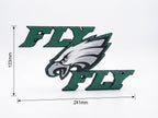 Philadelphia Eagles Shelf Decor | NFL FLY FLY Football Desk Sign