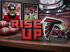 Atlanta Falcons Desk Decor | Rise Up NFL Football Sign
