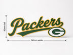 Green Bay Packers Sign | NFL Desk Decor & Shelf Display