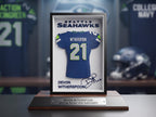Devon Witherspoon Seahawks 3D Printed Shadow Box - Seattle NFL Desk Art - Seahawks Jersey Wall Decor