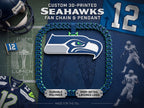 Seattle Seahawks Fan Chain | NFL Game Day Necklace