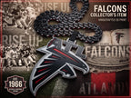 Atlanta Falcons NFL Necklace, NFL ATL Logo Chain